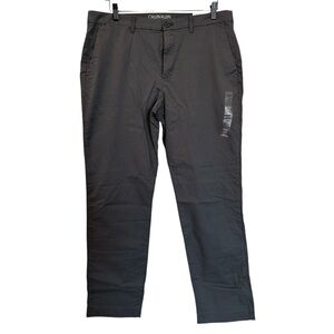 Calvin Klein Men’s Slim Fit Stretch Pants Dark Gray SZ 36X30 NWT